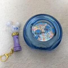 リロ & スティッチ　アラームクロック　目覚まし時計　ペンライトキーチェーンのサムネイル