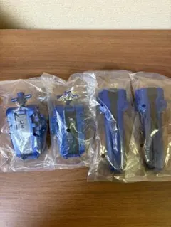 ストリングランチャー＆グリップ　ブルー×２　右回転　ベイブレードＸ