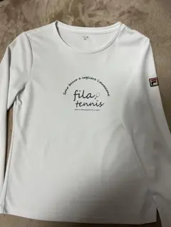 まこちゃん様専用です。FILA テニス ロングスリーブ Tシャツ ホワイトＬ