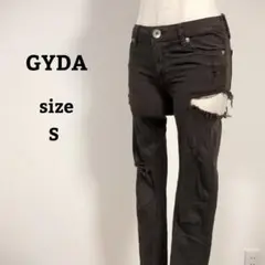 【GYDA】ジェイダ　レディース　ジーンズ　ダメージジーンズ　スキニー