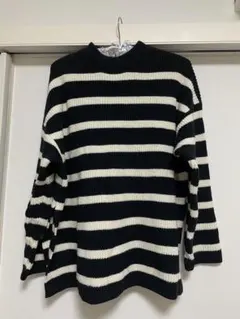 H&M ボーダー　ニット