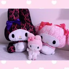 M*_様 ぬいぐるみ レース レア 廃盤 ピューロランドミニ マイメロディ