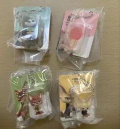 ズートピア　ブリスターチャームコレクション 4種