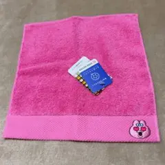 おぱんちゅうさぎ 新品未使用✧︎ ハンカチ タオル美術館 ピンク