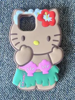 ハローキティ iPhone15 ケース ハワイ