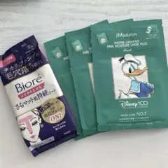 JMソリューション マリンルミナスマスク&ビオレさらマット肌持続シート