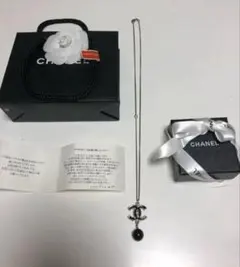 シャネル 2way リバーシブルネックレス 箱 袋 取説付き