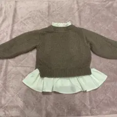 petit main 80〜90センチ　ニットトップス