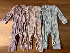 next ロンパース　長袖　3枚セット　6-9mths