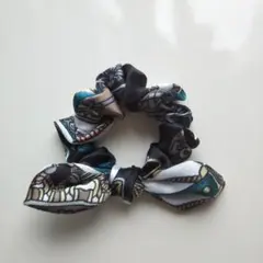 シュシュ スカーフ リボン #4