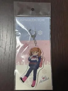 エヴァンゲリオン モンスト コラボ 限定 アクリルキーホルダー アスカ 