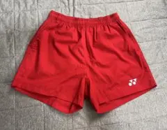 YONEX ヨネックス バドミントン パンツ レッド S