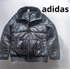 adidas アディダス 中綿ジャケット 中綿ブルゾン　L 黒