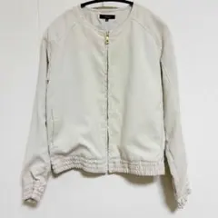 セブンアイデイコンセプト　ノーカラー　スエード調ジャケット