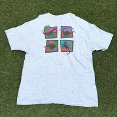 030 Hanes BEEFY-T Denver Dinosaur USA XL