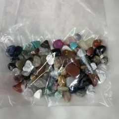天然石　セット 115個 オニキス　アメジスト　ローズクォーツ　水晶　クリスタル