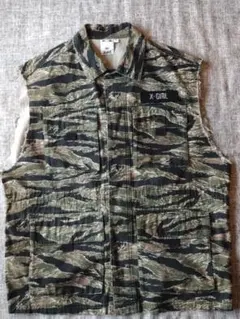 X-GIRL 迷彩柄 ベスト