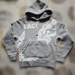 LACOSTE L!VE ユニセックス ワニプリントスウェットパーカのサムネイル