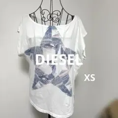 ディーゼル　レディース　シャツ　XS 星プリント　ノースリーブのサムネイル
