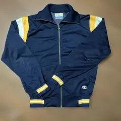 80's チャンピオン トラックジャケット ジャージ XL 紺