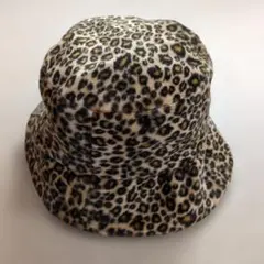 ヒョウ柄 バケットハット