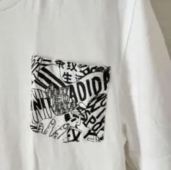 美品 adidas アディダス　Tシャツ　サイズXO　大きい スポーツ ポケット