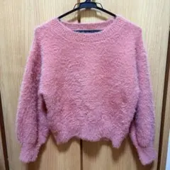 マジェスティックレゴン　セーター　ピンク　推し活　デート　ニット