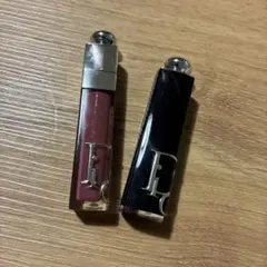 Dior（ディオール）リップセット（口紅、グロス）　クラランスおまけ