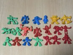 ロックマン　消しゴムフィギュアセット　当時物