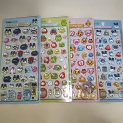 正規品＊新品＊ボンボンドロップシール4枚＊たまごっち　コンプリート