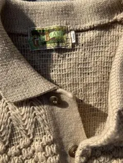 90's ポロカラー ニット