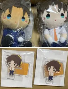 名探偵コナン　セガラッキーくじ　パイロット　遠山和葉　服部平次　ぬいぐるみ　他