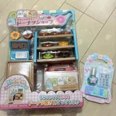 스밋코구라시 ドーナツショップ おもちゃ 산리오 시나모롤 ネイルセット