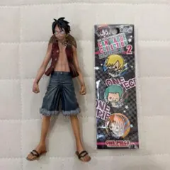 ワンピース ルフィ フィギュア 缶バッジセット