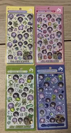 Mrs. GREEN APPLE ミセス ボンボンドロップシール クーリア 4種
