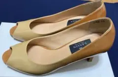 ⭐︎美品▪️LANVIN オープントゥパンプス ベージュブラウングラデ　23cmのサムネイル