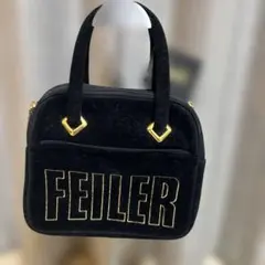 美品 フェイラー FEILER ハンドバッグ ボストンロゴ シェニール織 大容量 FEILER フェイラー ボストンバッグ シュニール織 大容量 ロゴ - メルカリ