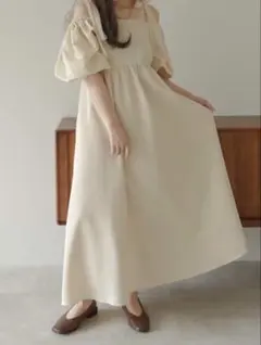 【新品未使用　タグ付き】alumu ワンピース　ベスト付 2025年最新】alumu ワンピースの人気アイテム - メルカリ