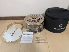 Zarifis ステンレス 薪ストーブ 湯沸かし機能付き - メルカリ