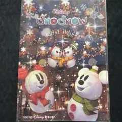 ディズニー　クリスマス　2017　クリアファイル　見開き　新品未使用未開封