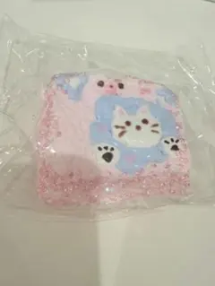 JammyJem Squishy キラキラ先生　猫ピンクトースト