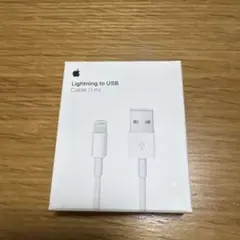 Apple Lightning to USBケーブル 1m