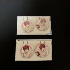 一番くじ　ホロライブ　宝鐘マリン　缶バッチ　通常 ホロ　2種セット