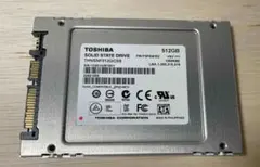 使用時間2578時間 512GB TOSHIBA 2.5インチ SATA SSDのサムネイル