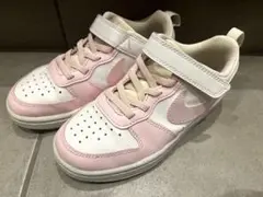 NIKE コートボローLow ピンク 18cm