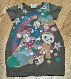VANAVANA バナバナ 90 ベビー服 半袖 ワンピース チュニック 女の子のサムネイル