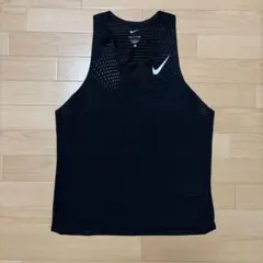 NIKE エアロスイフト ランニング シングレット メンズ ブラック L