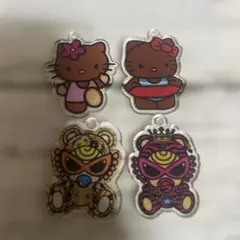 アクリルキーホルダー ヒス キティー カン付き