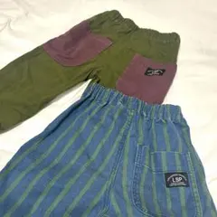 マーキーズ　LSP シェフパンツセット　100cm