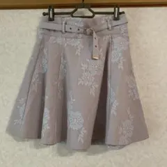 ロジータ ROJITA フラワーボンディング　ミニスカート
